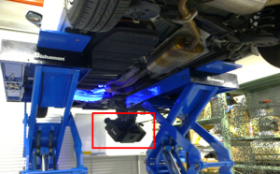ATOS5を使用した車両床下の3Dスキャン