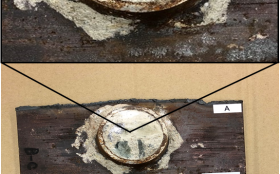 3Dスキャンを活用した建築部材に使用するコンクリートの破壊面確認