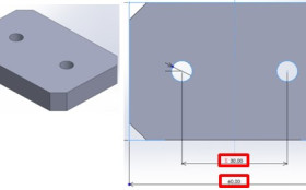 SOLIDWORKS：関係式とグローバル変数で3D CADモデルを簡単設計①